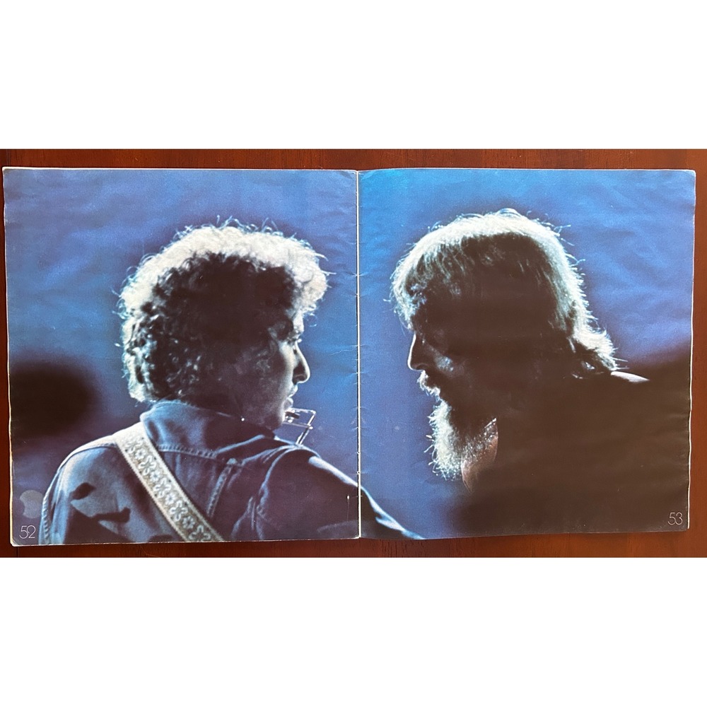 George Harrison Concert for Bangladesh 1971 Booklet Paper 12x11 Fair Rock 70s